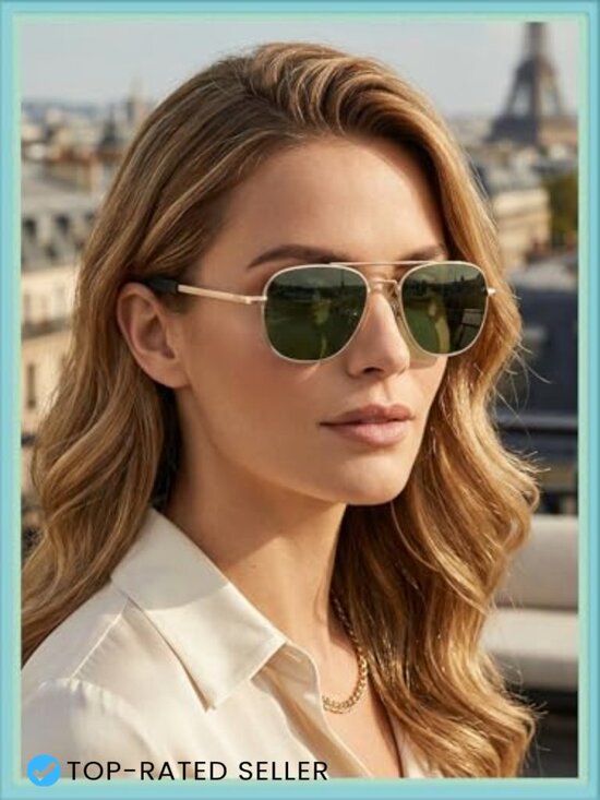 Polarized Bifocal Aviator Sunglasses UV400 Anti-Glare Driving Fishing Golf main image 5
